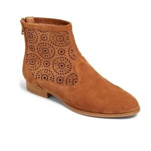 Jack Rogers Suede Leather Ronnie Bootie Size 8